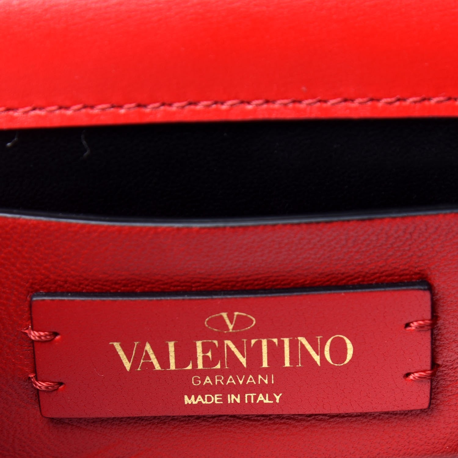 Valentino Garavani Smooth Calfskin Micro VSling Shoulder Bag Rouge Pur 7 of 11