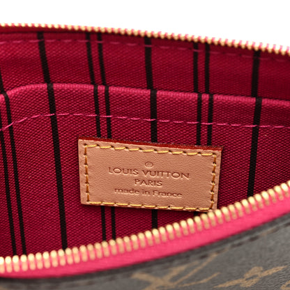 Louis Vuitton Monogram Neverfull MM GM Pochette Pivoine 6 of 6