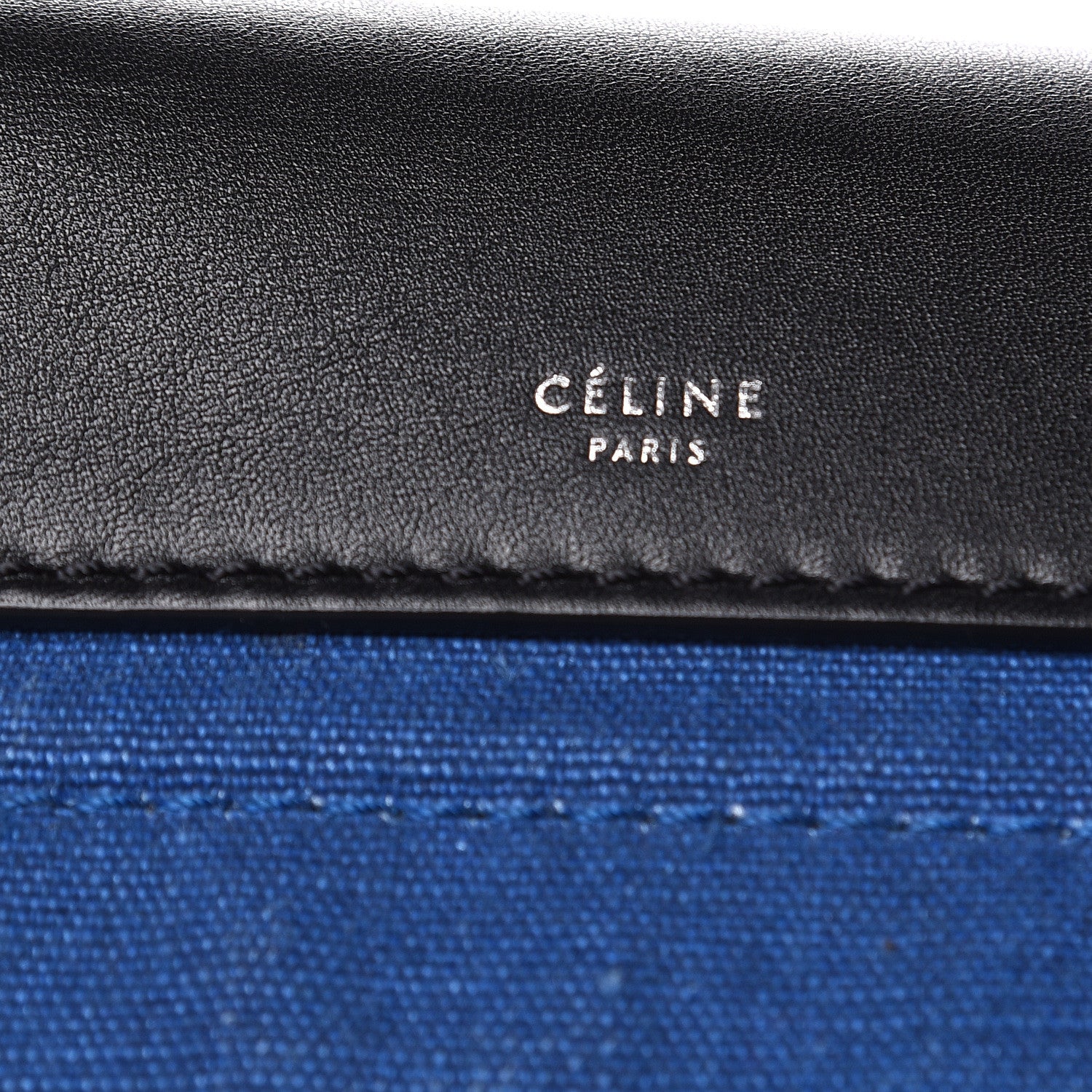 Celine Denim Medium Big Bag Navy Blue 11 of 15