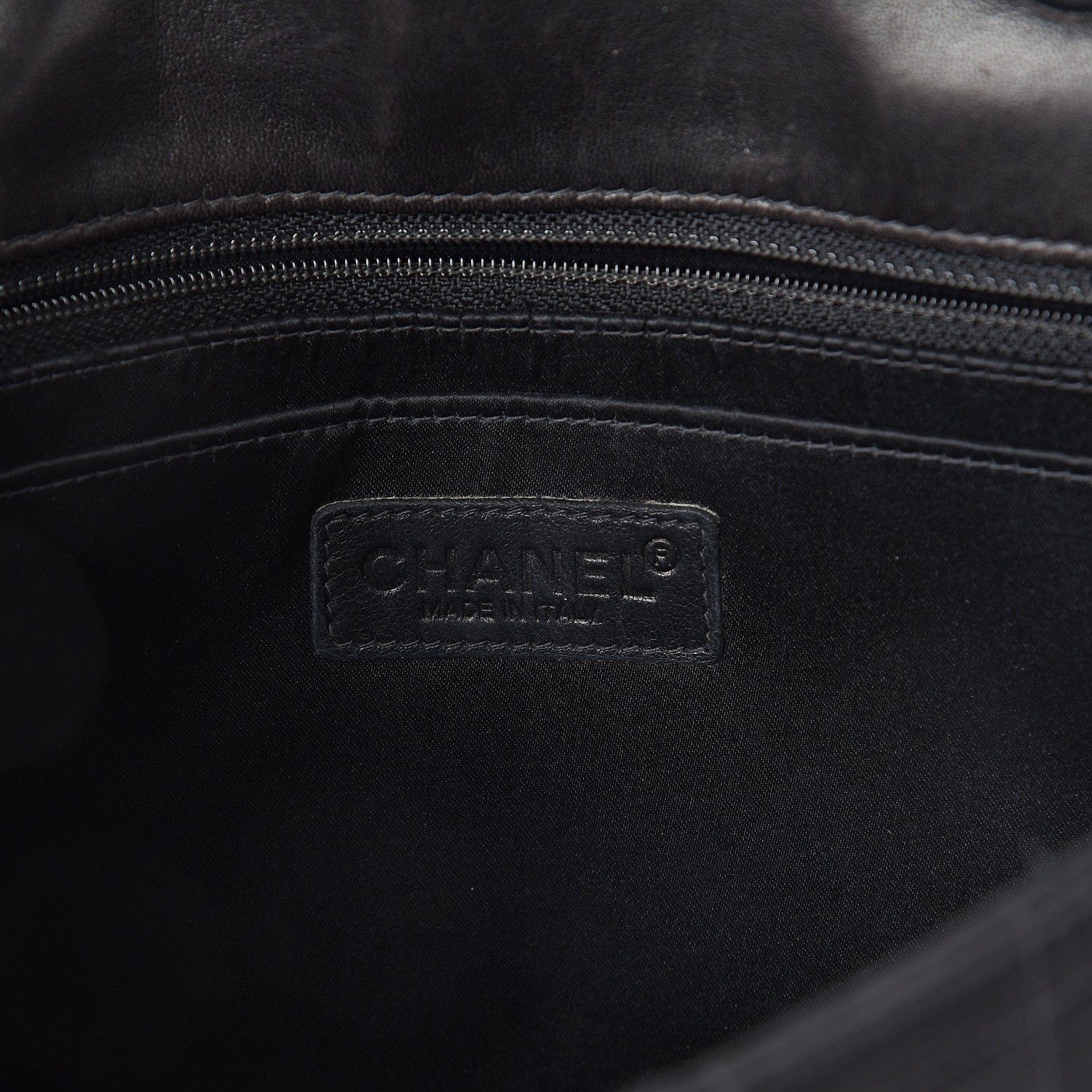 Chanel Nylon Medium Travel Flap Black 5 of 9