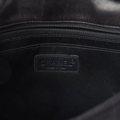 Chanel Nylon Medium Travel Flap Black 5 of 9
