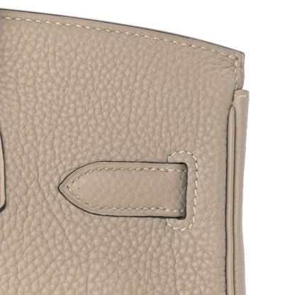 Hermes Togo Birkin 30 Gris Tourterelle 9 of 37