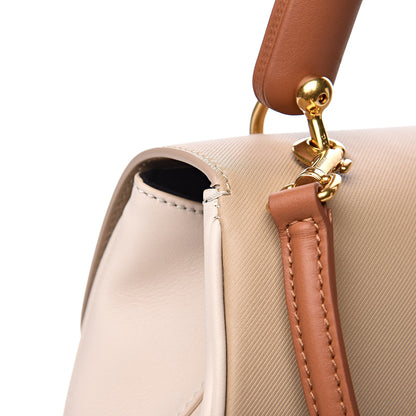 Burberry Trench Calfskin Medium DK88 Top Handle Bag Honey Limestone 12 of 13