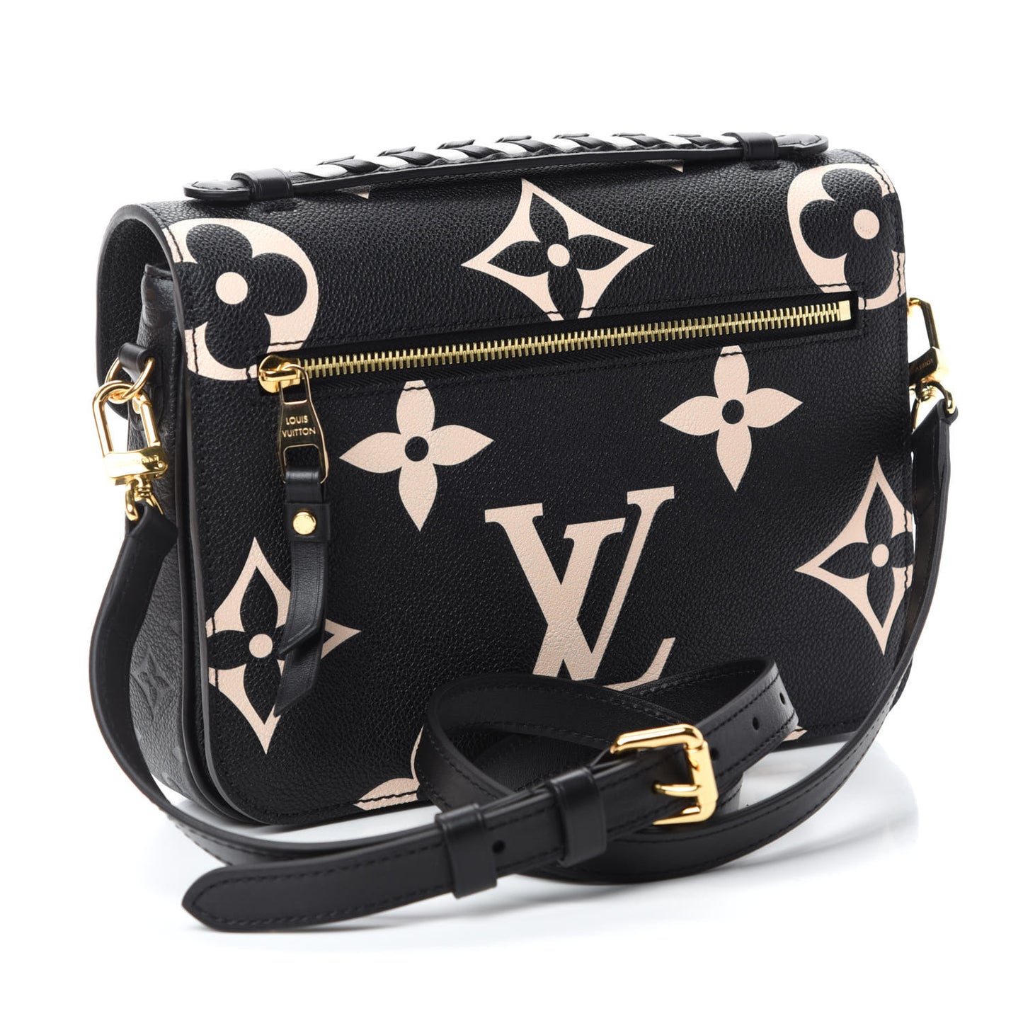Empreinte Monogram Giant Crafty Pochette Metis Black Creme