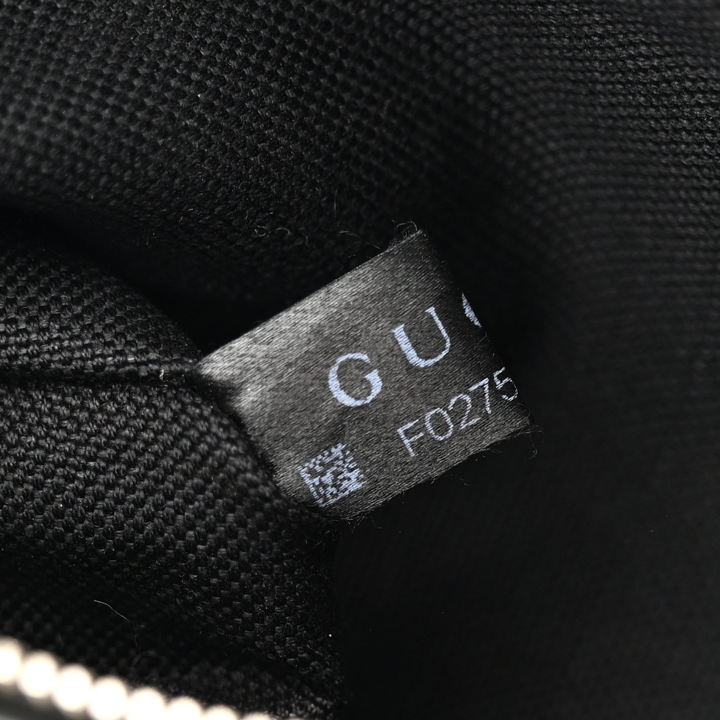 Soft GG Supreme Monogram Web Belt Bag Black Grey