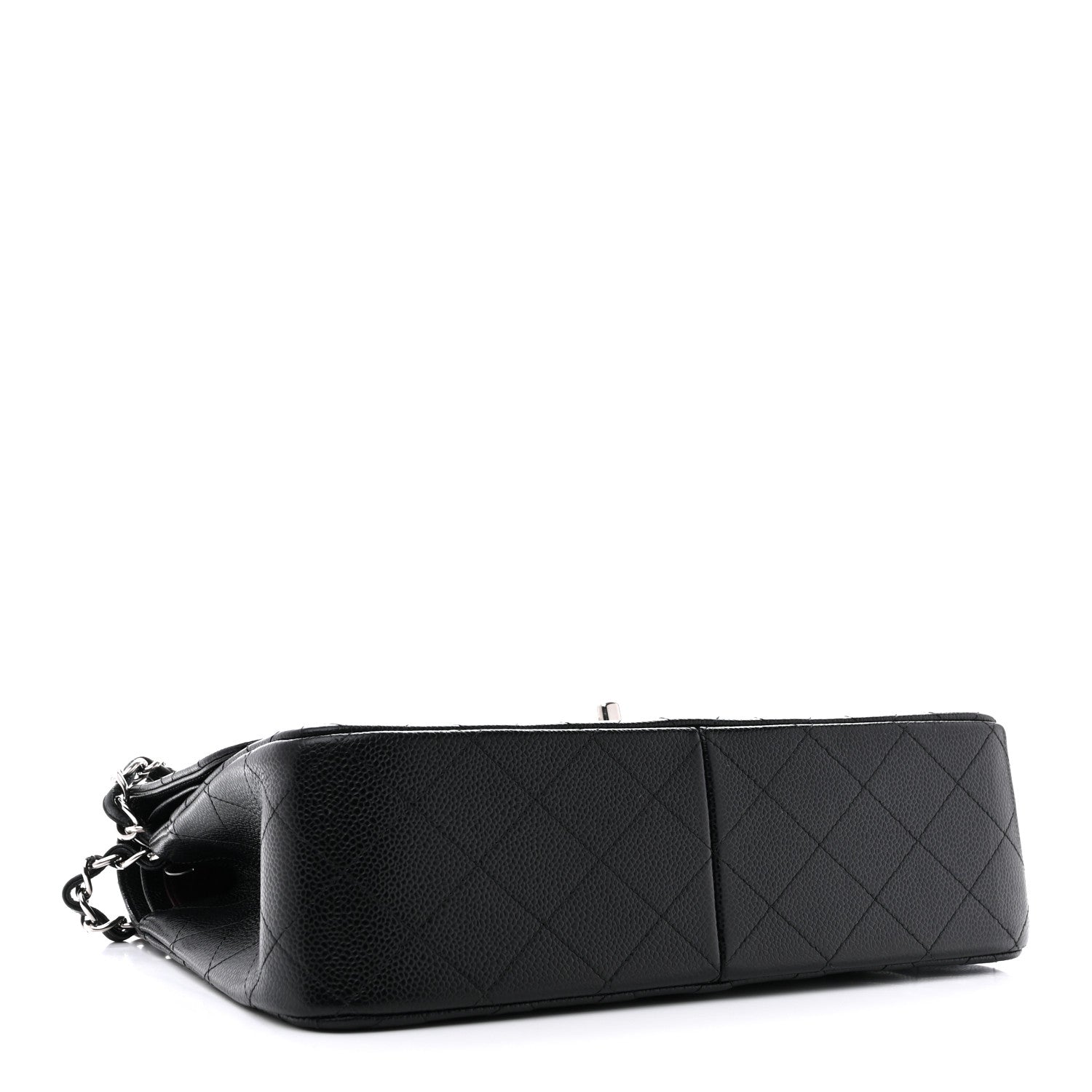 Chanel Caviar Quilted Jumbo Double Flap Black 4 of 13