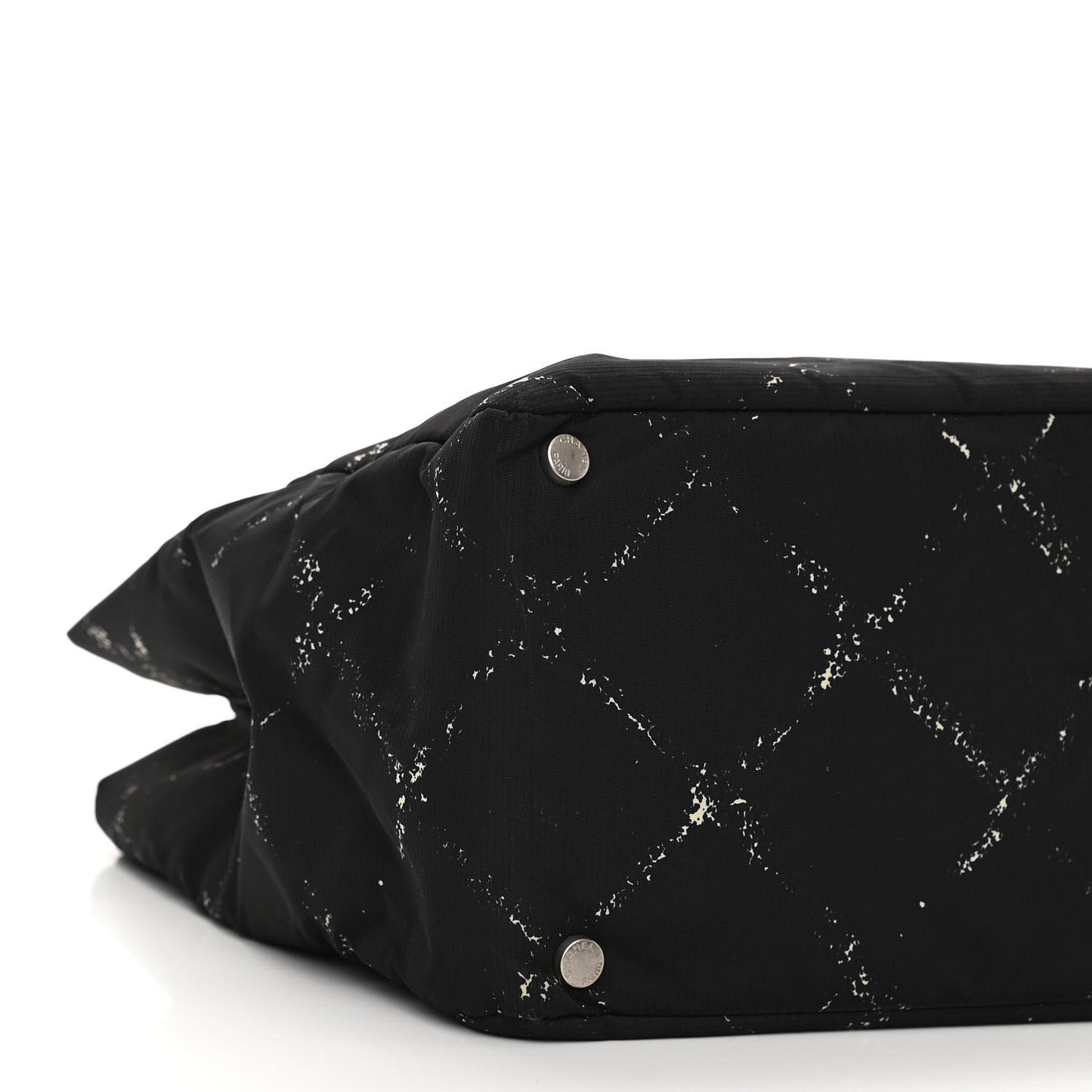 Nylon Travel Tote Black