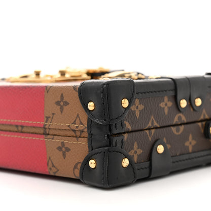 Louis Vuitton Reverse Monogram Kabuki Petite Malle Black 9 of 10