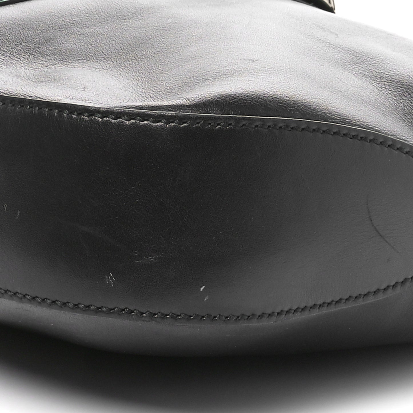 Calfskin Web Stripe Medium Dionysus Hobo Black
