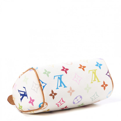 Louis Vuitton Monogram Multicolor Mini Sac HL Speedy White 3 of 7