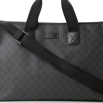 Gucci GG Plus Monogram Travel Bag Black 8 of 13