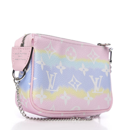 Louis Vuitton Monogram Escale Mini Pochette Accessories Pastel 2 of 7