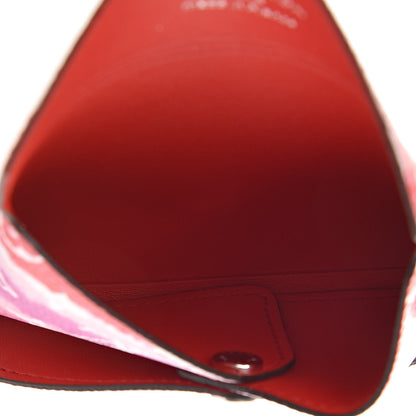 Louis Vuitton Monogram Escale Small Kirigami Pochette Insert Red 5 of 6