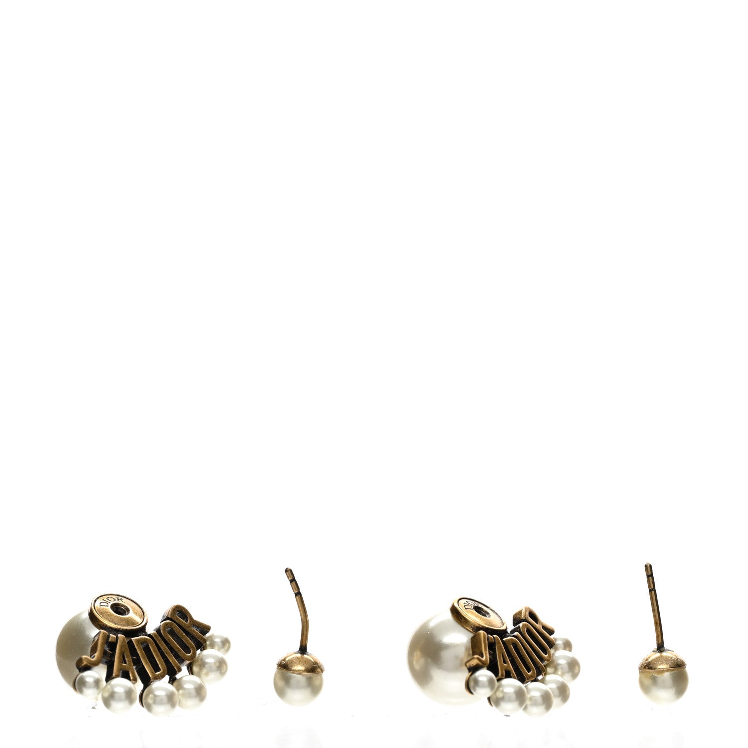 Christian Dior Pearl J'Adior Dior Tribal Earrings 3 of 5