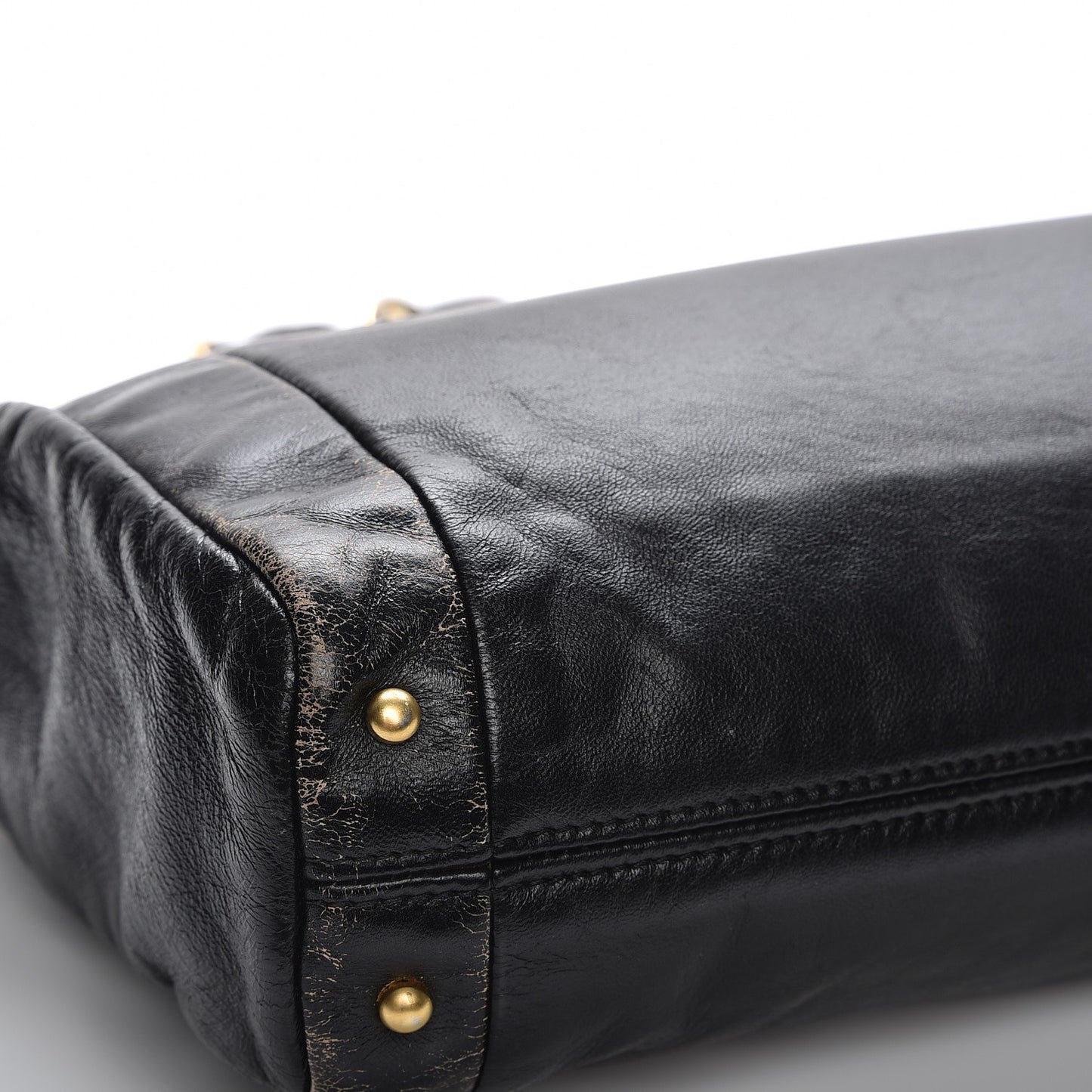 Lambskin Small Olsen Shoulder Bag Black