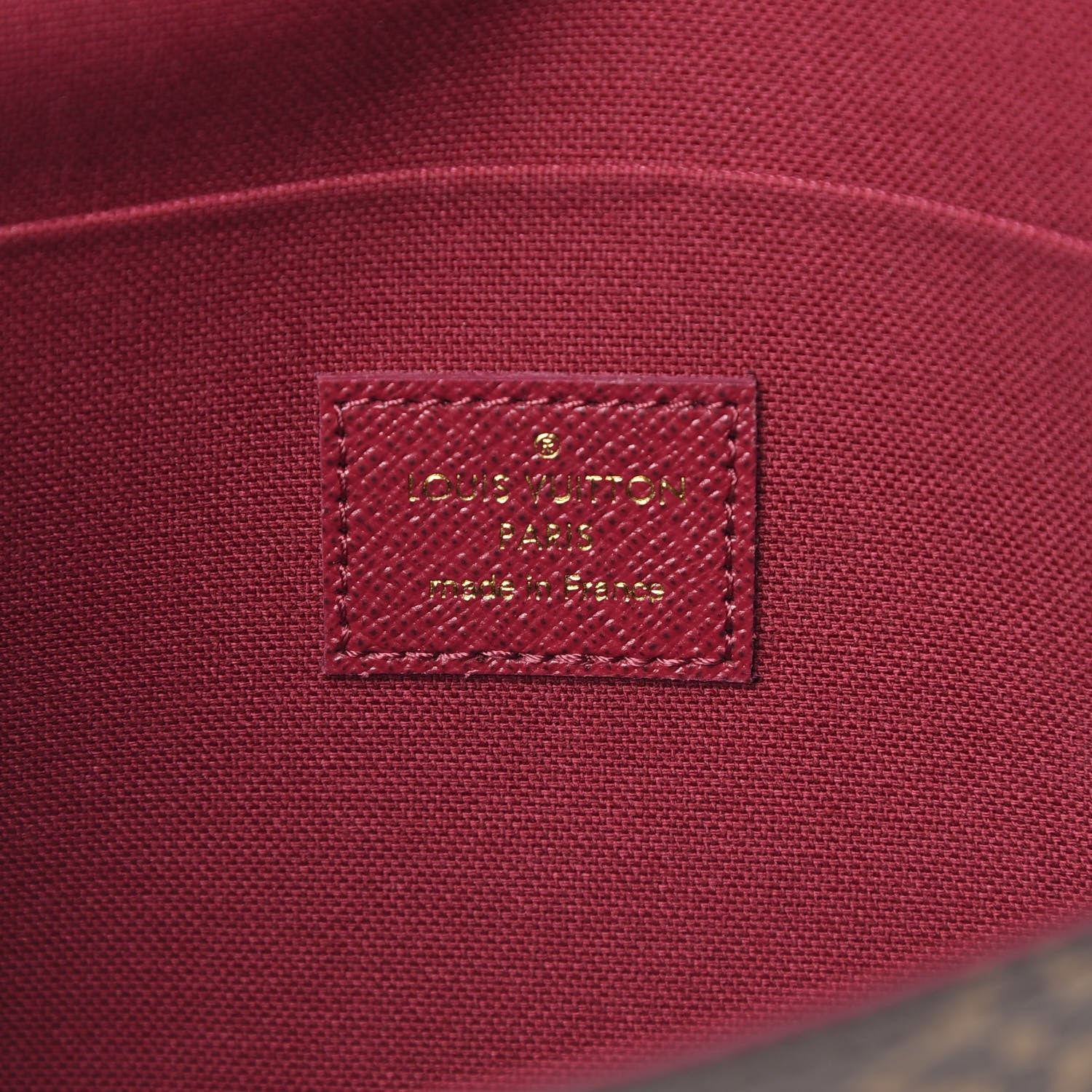 Louis Vuitton Monogram Pochette Felicie Chain Wallet Fuchsia 8 of 13