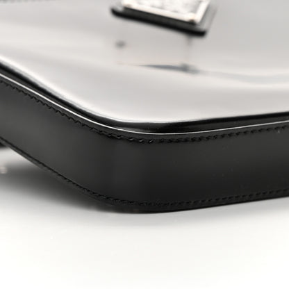 Prada Spazzolato Pocket Pouch Shoulder Bag Black 8 of 12
