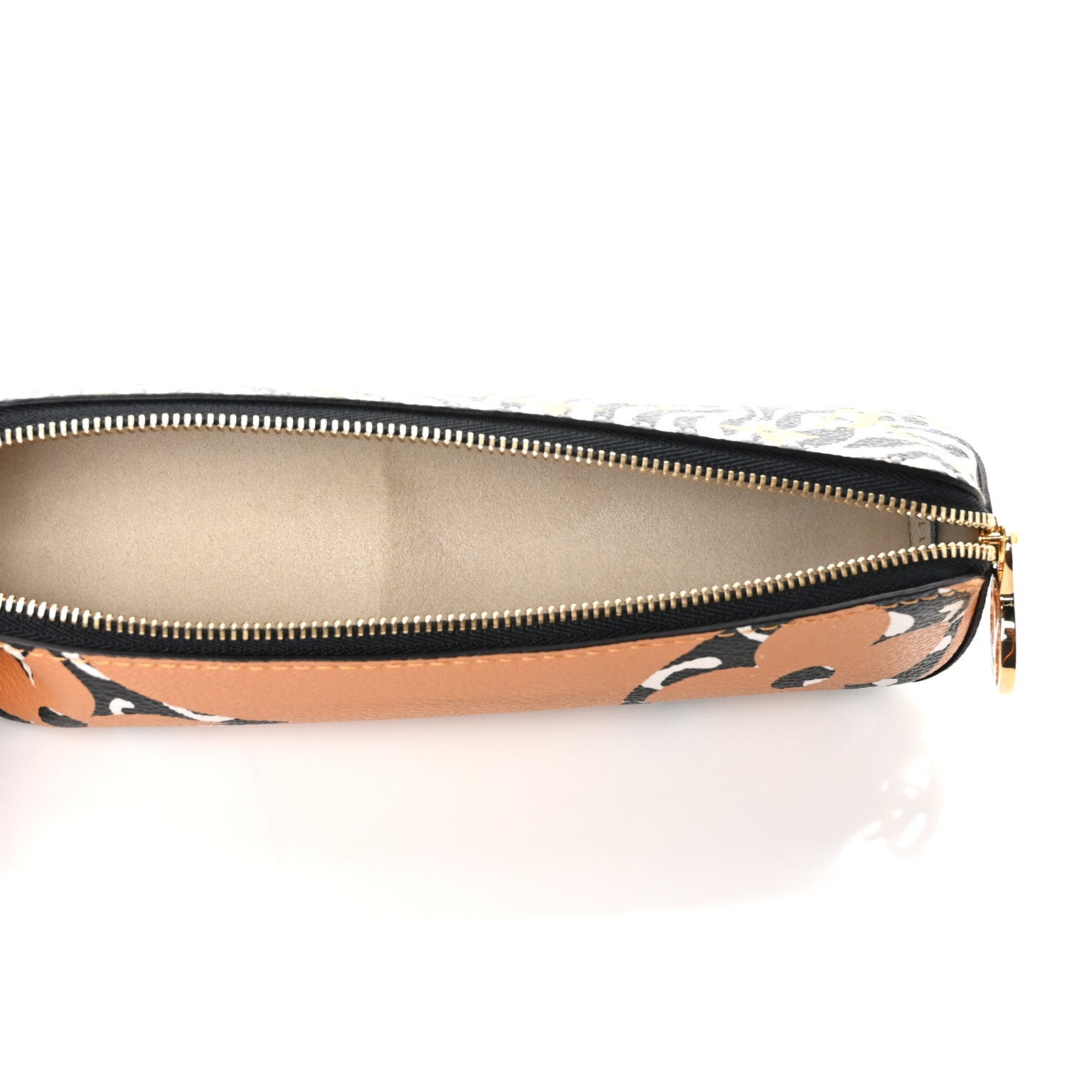 Louis Vuitton Monogram Giant Jungle Elizabeth Pencil Pouch Caramel 5 of 7