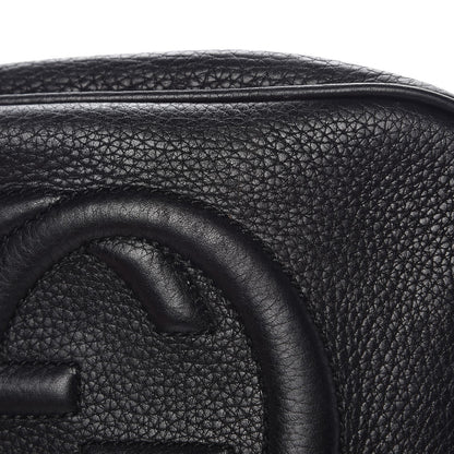 Gucci Pebbled Calfskin Small Soho Disco Bag Black 10 of 14