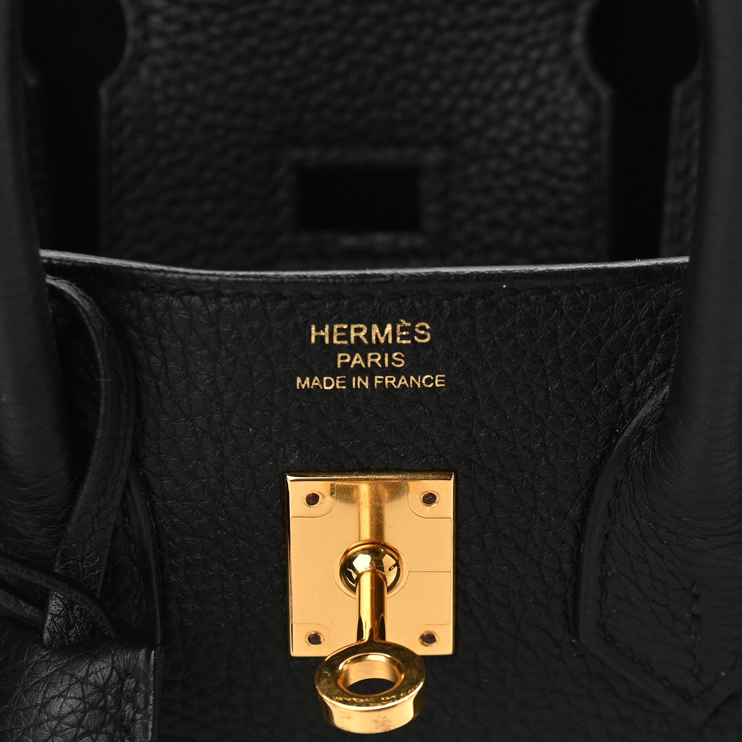 Hermes Togo Birkin 25 Black 6 of 21