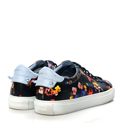 Givenchy Calfskin Womens Urban Knots Floral Print Street Sneakers 40 Multicolor 4 of 9