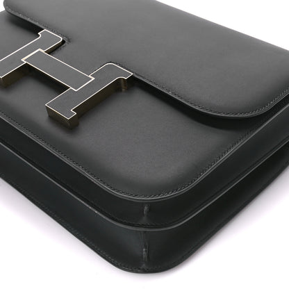Hermes Veau Sombrero Constance Cartable 29 Black 11 of 11
