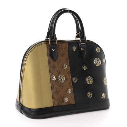 Louis Vuitton Reverse Monogram Studded Night Lights Alma PM 3 of 9