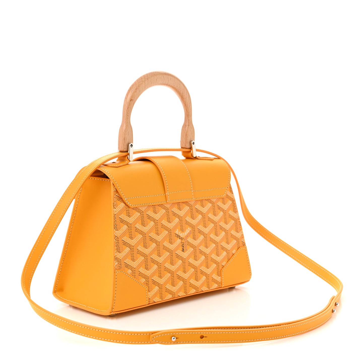 Goyardine Structure Mini Saigon Yellow