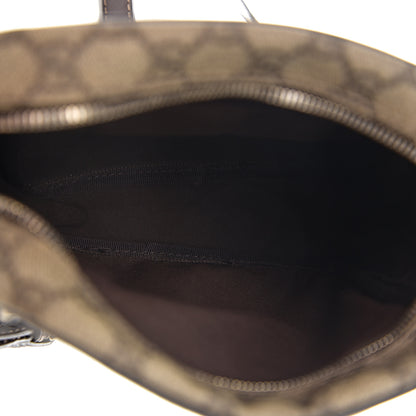 Gucci GG Plus Monogram Messenger Bag Dark Brown 4 of 9