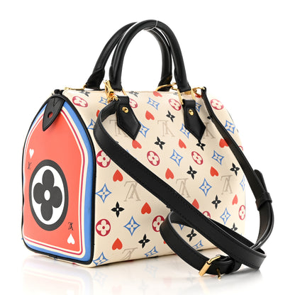 Louis Vuitton Game On Speedy Bandouliere 25 White 3 of 13