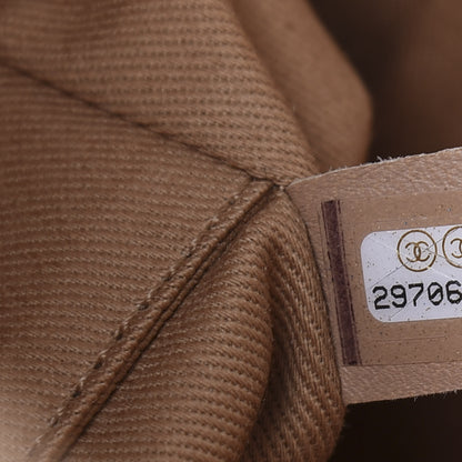 Chanel Mixed Fibers Calfskin Striped Small Deauville Tote Beige 8 of 9
