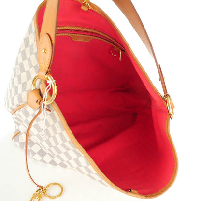 Louis Vuitton Damier Azur Delightful MM Pink 5 of 7