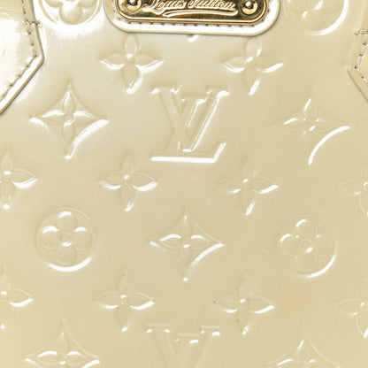 Louis Vuitton Vernis Wilshire MM Blanc Corail 8 of 17