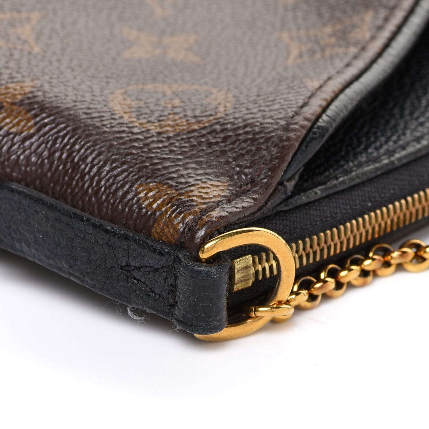 Monogram Pallas Clutch Black