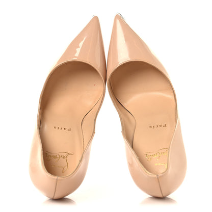 Christian Louboutin Patent So Kate 120 Pumps 38 Nude 2 of 10