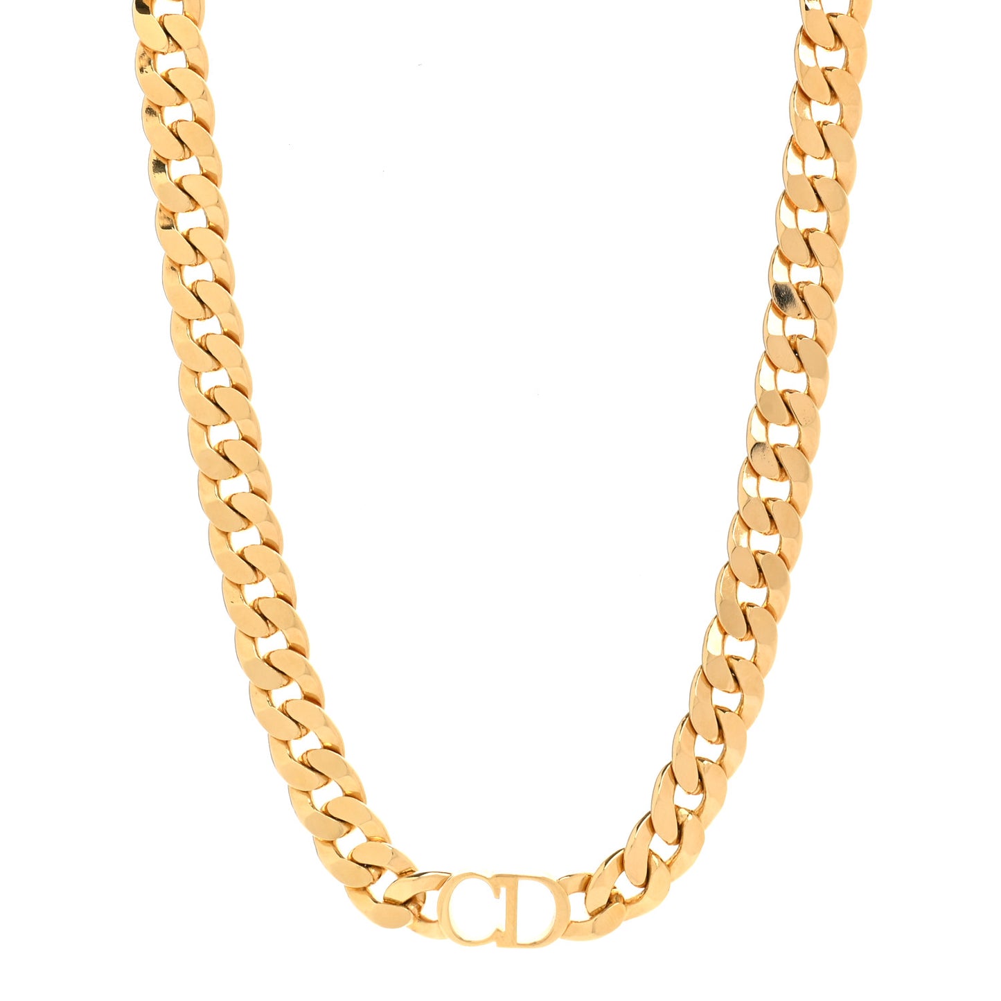 Metal Danseuse Etoile Chain Choker Necklace Gold