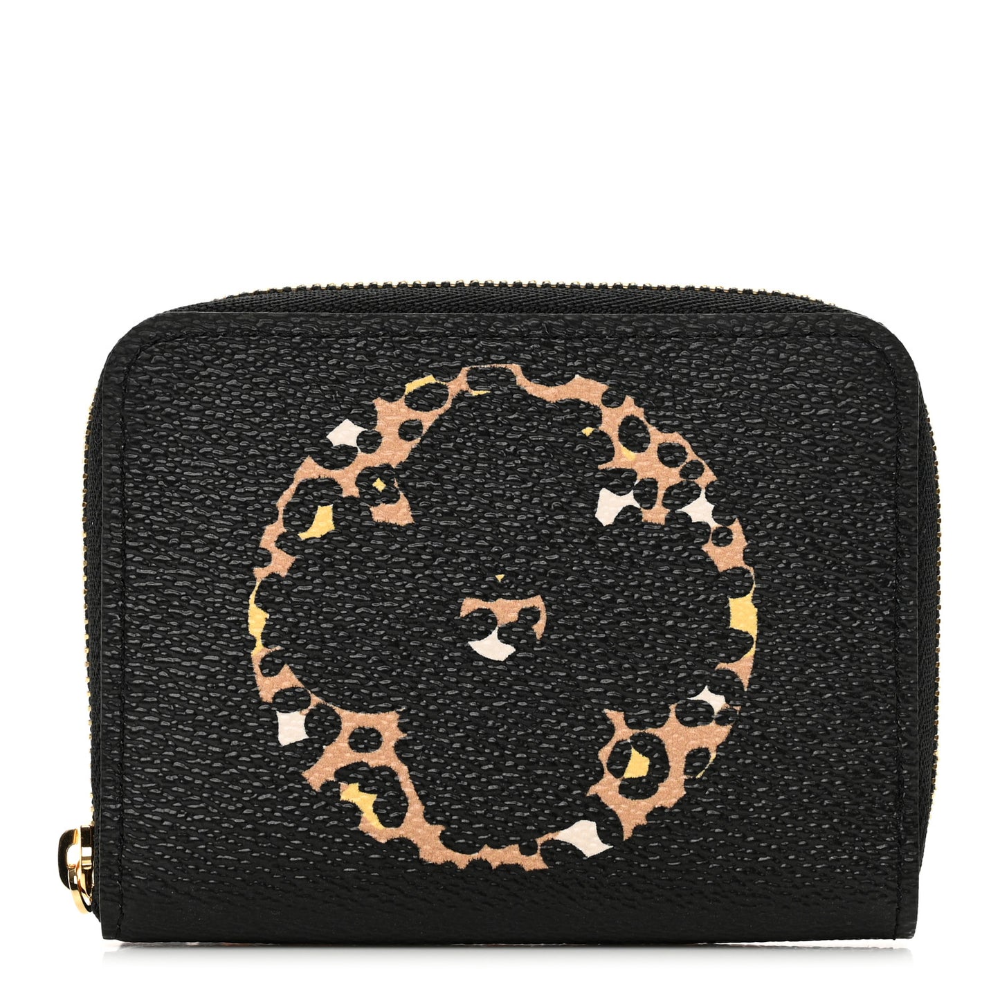 Monogram Giant Jungle Zippy Coin Purse Black