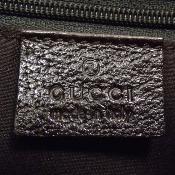 Gucci Monogram Hobo Ebony 8 of 12