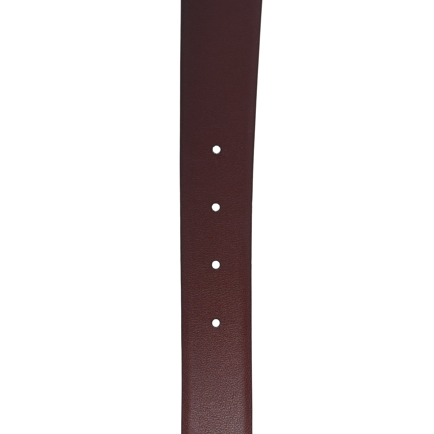 Chanel Calfskin CC Reversible Belt 80 32 Black Burgundy 6 of 8