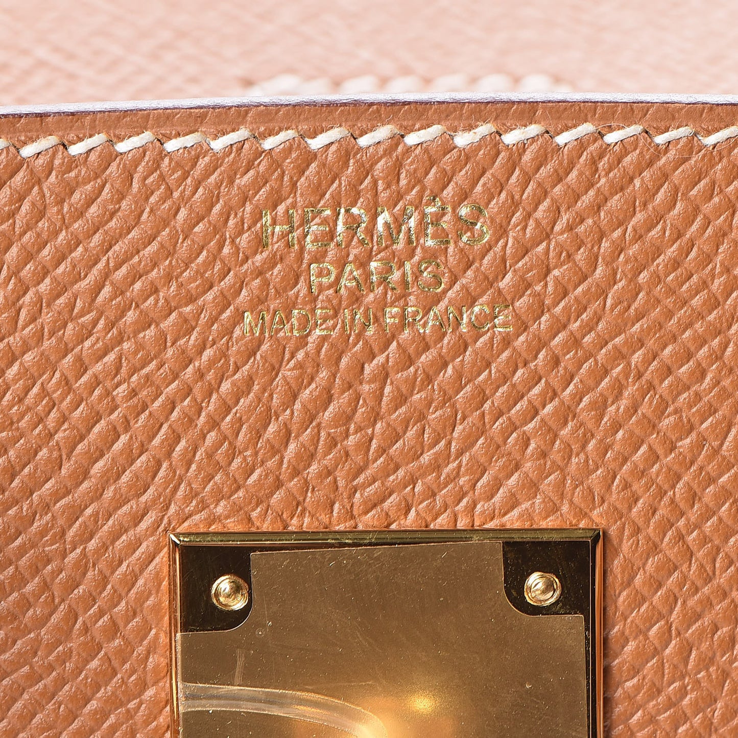 Epsom Birkin 30 Gold