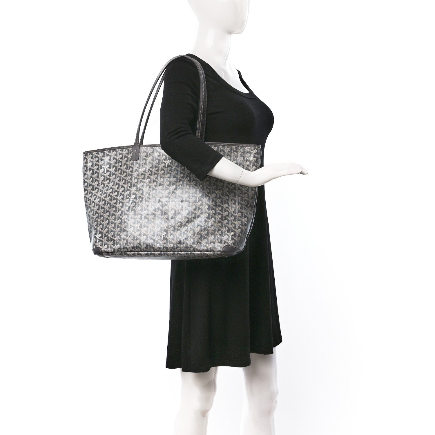 Goyard Goyardine Artois MM Grey 2 of 16