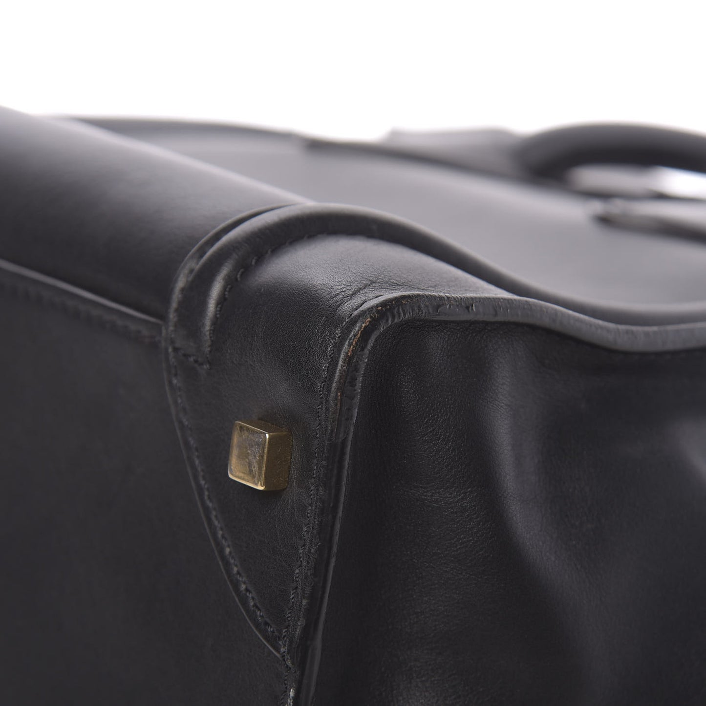 Smooth Calfskin Mini Luggage Black