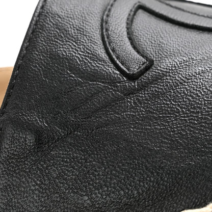 Chanel Lambskin CC Espadrilles 37 Black 10 of 10