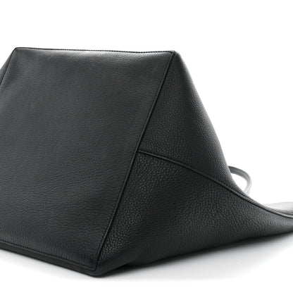 The Row Grained Calfskin Park Tote Three Black 11 of 11