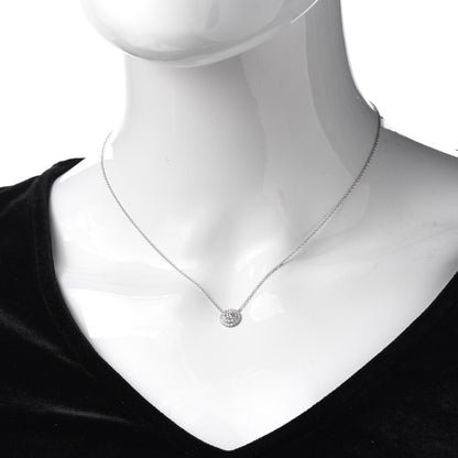 Tiffany Platinum Diamond Soleste Pendant Necklace 2 of 6