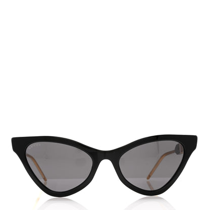 Gucci Acetate Cat Eye GG0708S Sunglasses Black 2 of 9