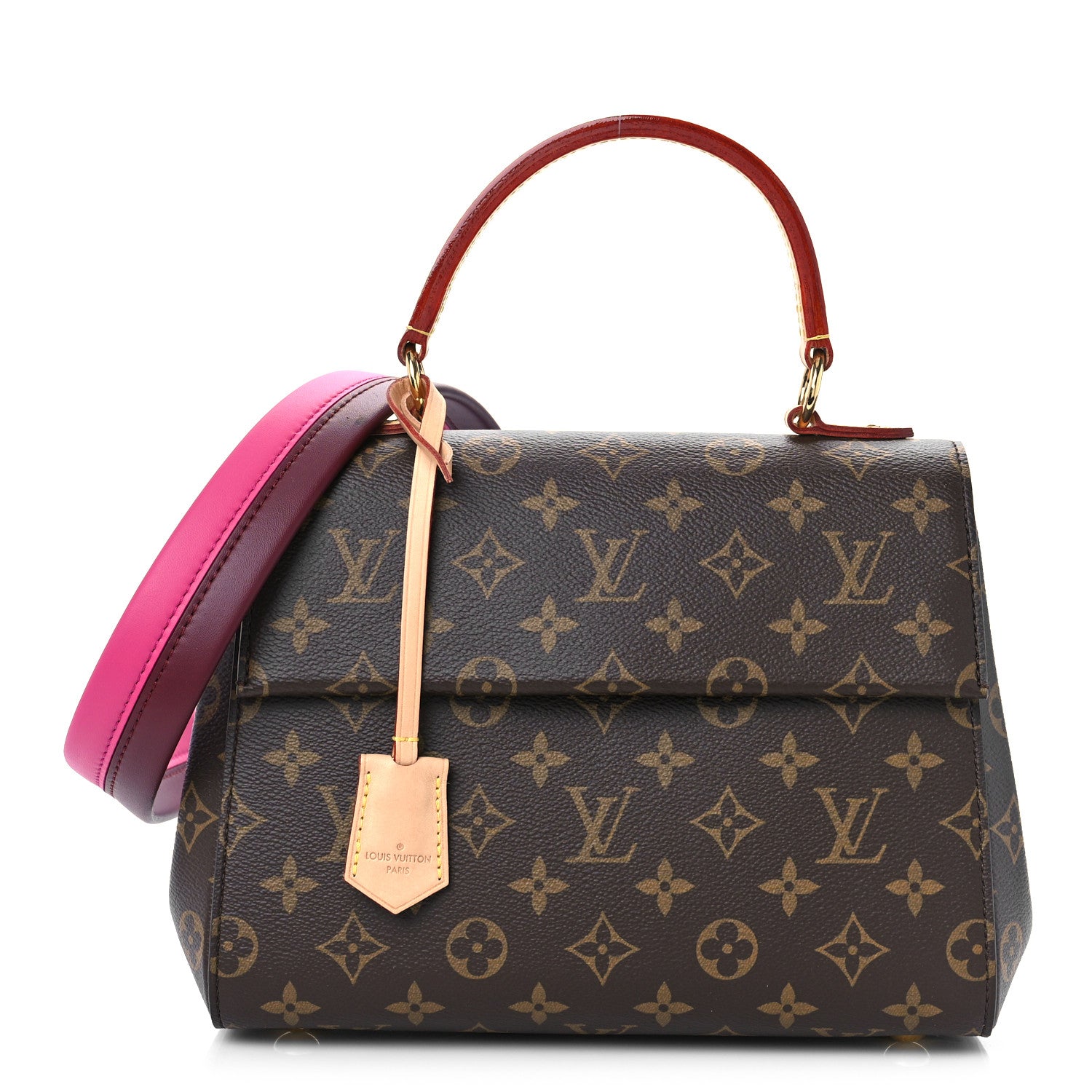 Louis Vuitton Monogram Cluny BB Bordeaux Fuchsia 1 of 8