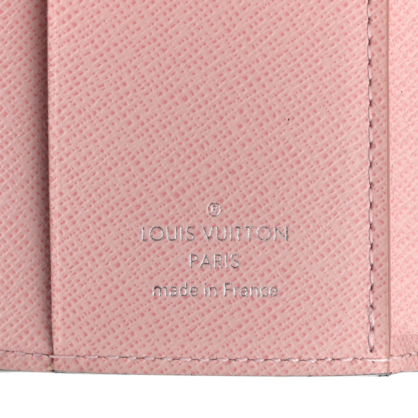 Epi Twist Compact Wallet Rose Ballerine