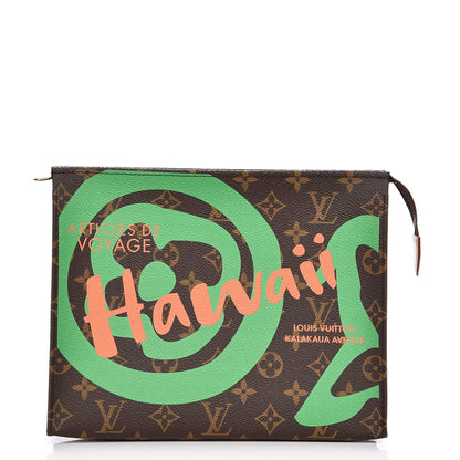 Louis Vuitton Monogram Tahitienne Hawaii Toiletry Pouch 26 1 of 6