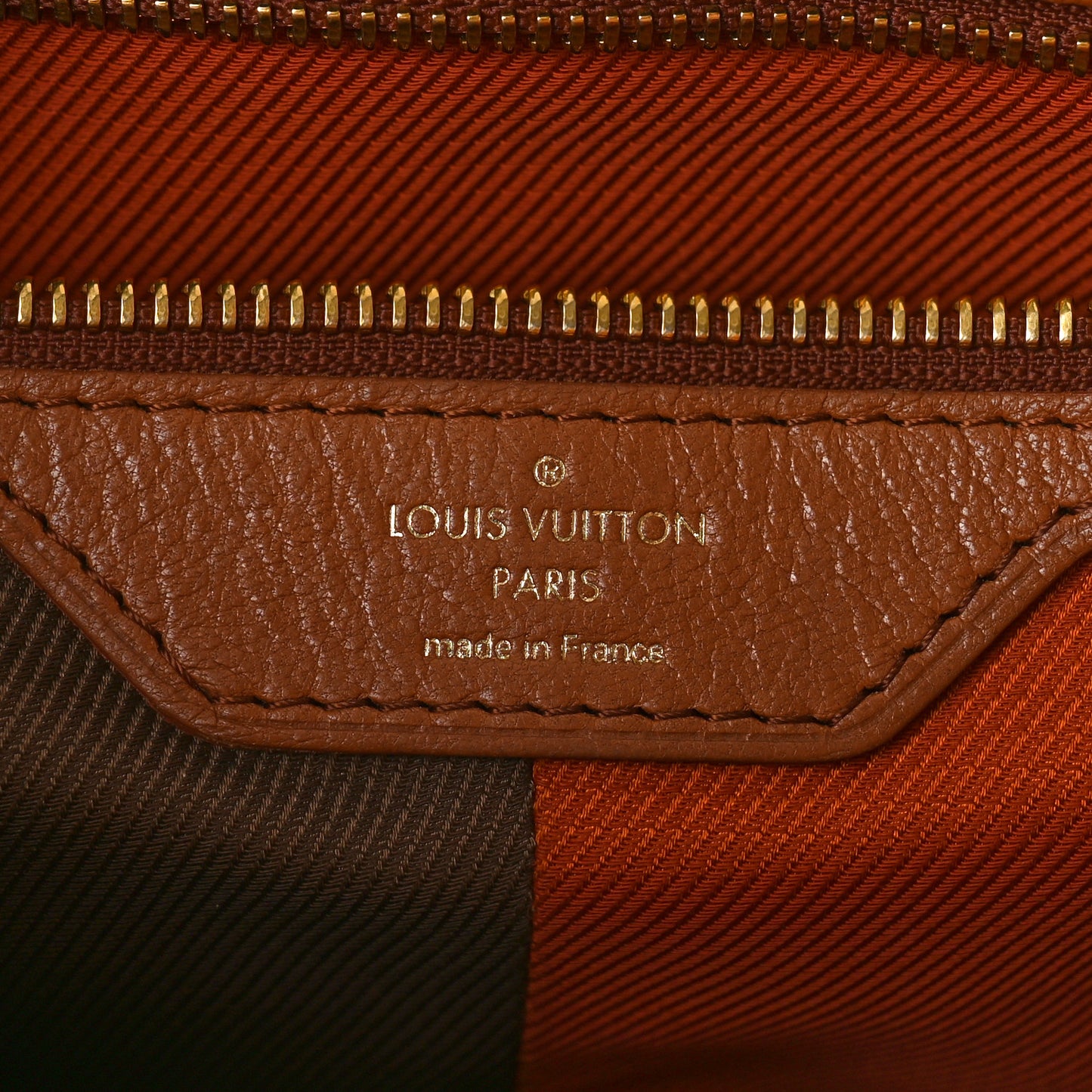 LOUIS VUITTON Monogram Stripes Medium Bag Bordeaux